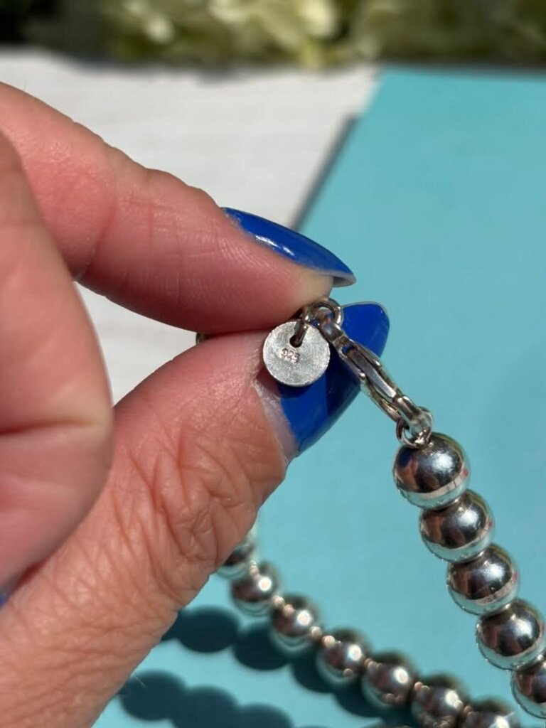 Tiffany & Co. Sterling Silver Ball Bracelet