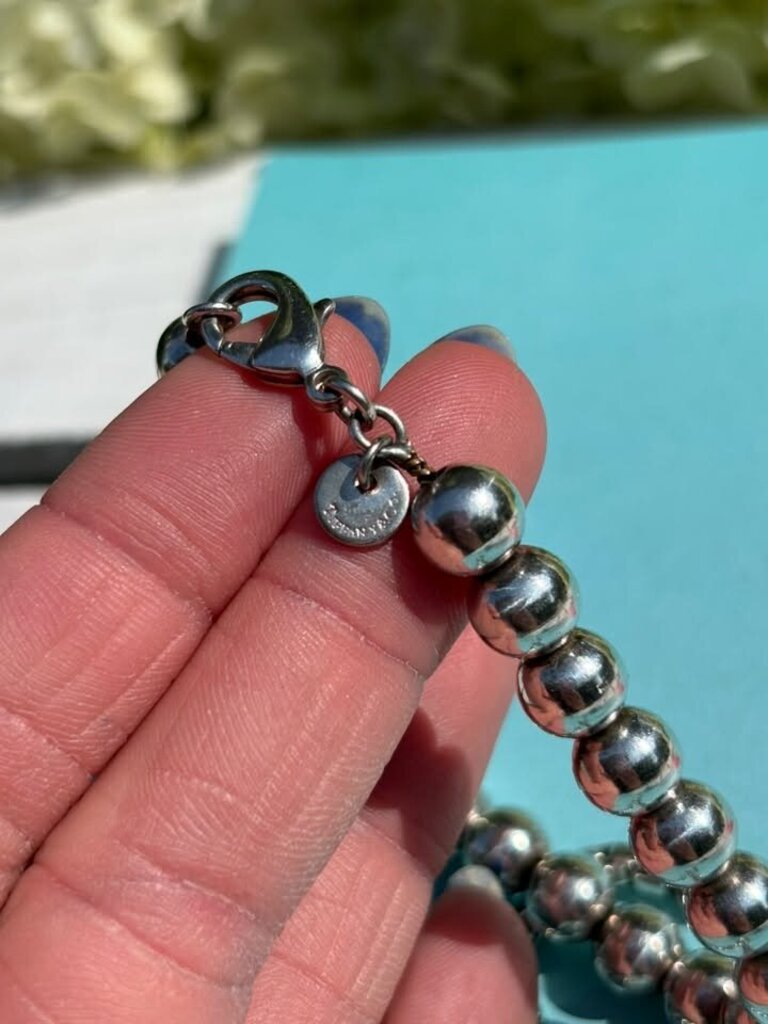 Tiffany & Co. Sterling Silver Ball Bracelet