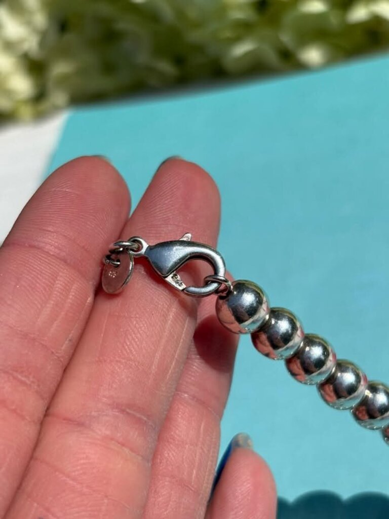 Tiffany & Co. Sterling Silver Ball Bracelet