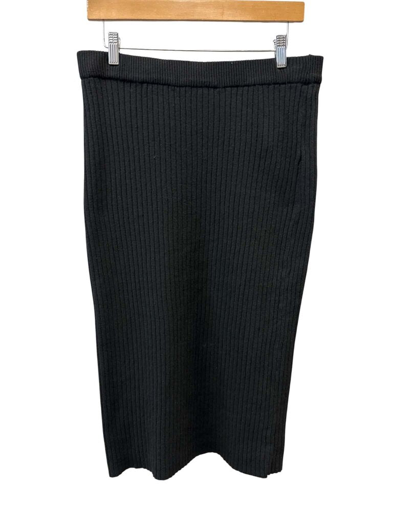 7 For All Mankind Ribbed Midi Skirt
