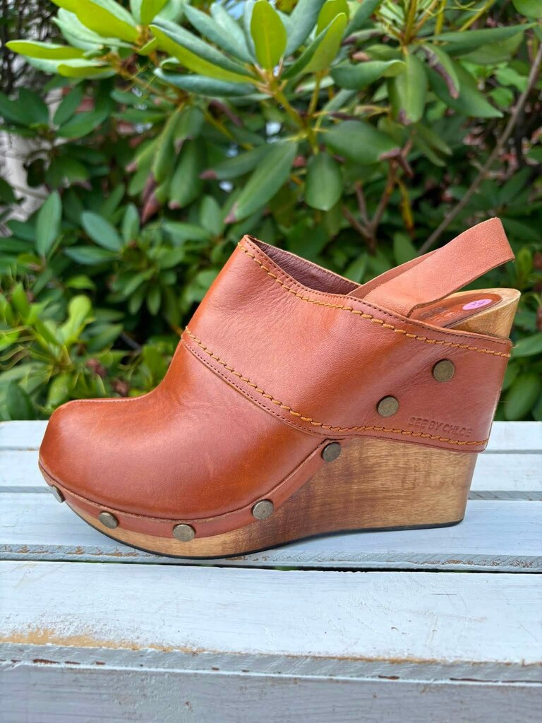 See By Chloe Slingback Wedge Clogs - Size 39