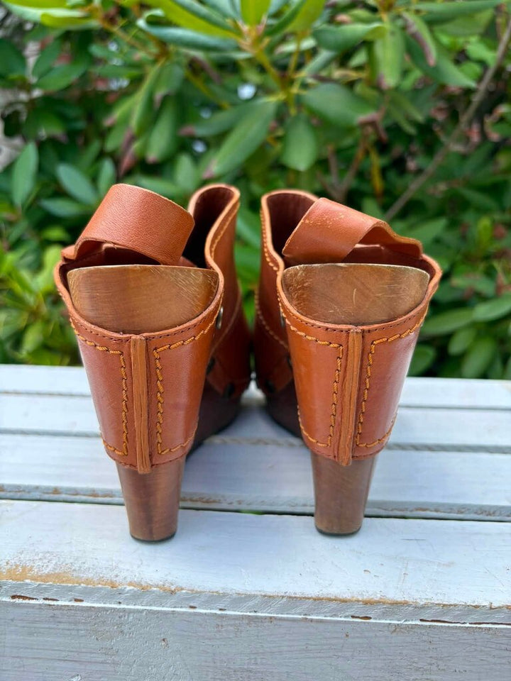 See By Chloe Slingback Wedge Clogs - Size 39