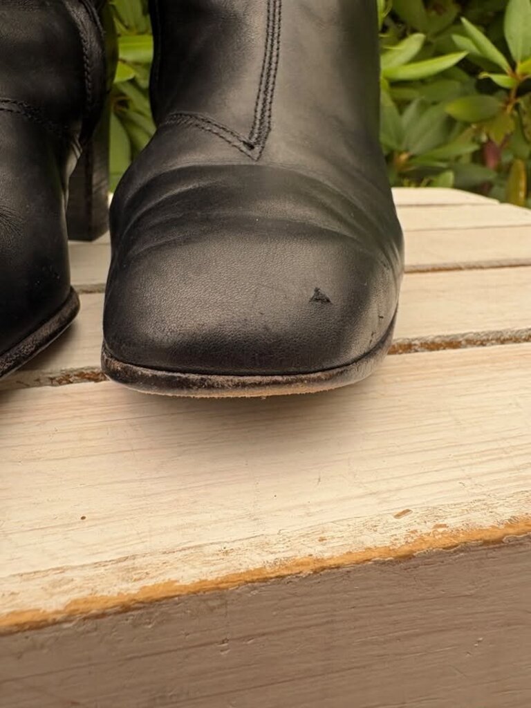 Gucci Dionysus Leather Riding Boots - Size 38