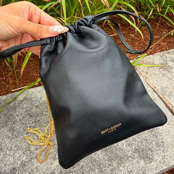 Saint Laurent Leather Crossbody Bag