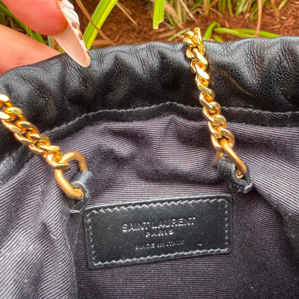 Saint Laurent Leather Crossbody Bag