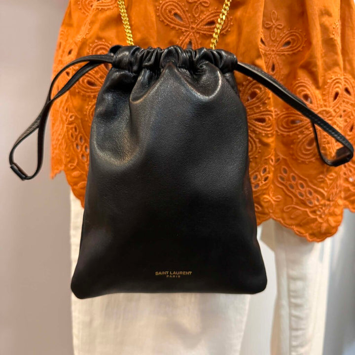 Saint Laurent Leather Crossbody Bag