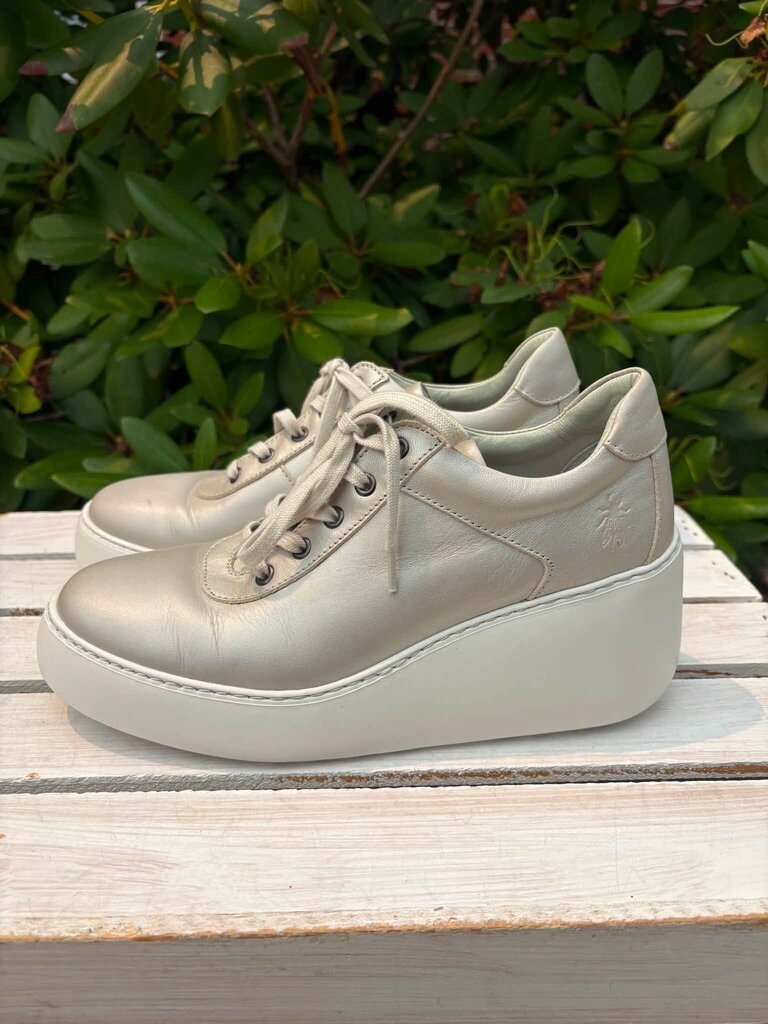 Fly London Dipo Wedge Sneakers - Size 39
