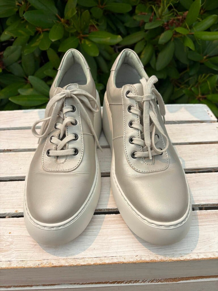 Fly London Dipo Wedge Sneakers - Size 39