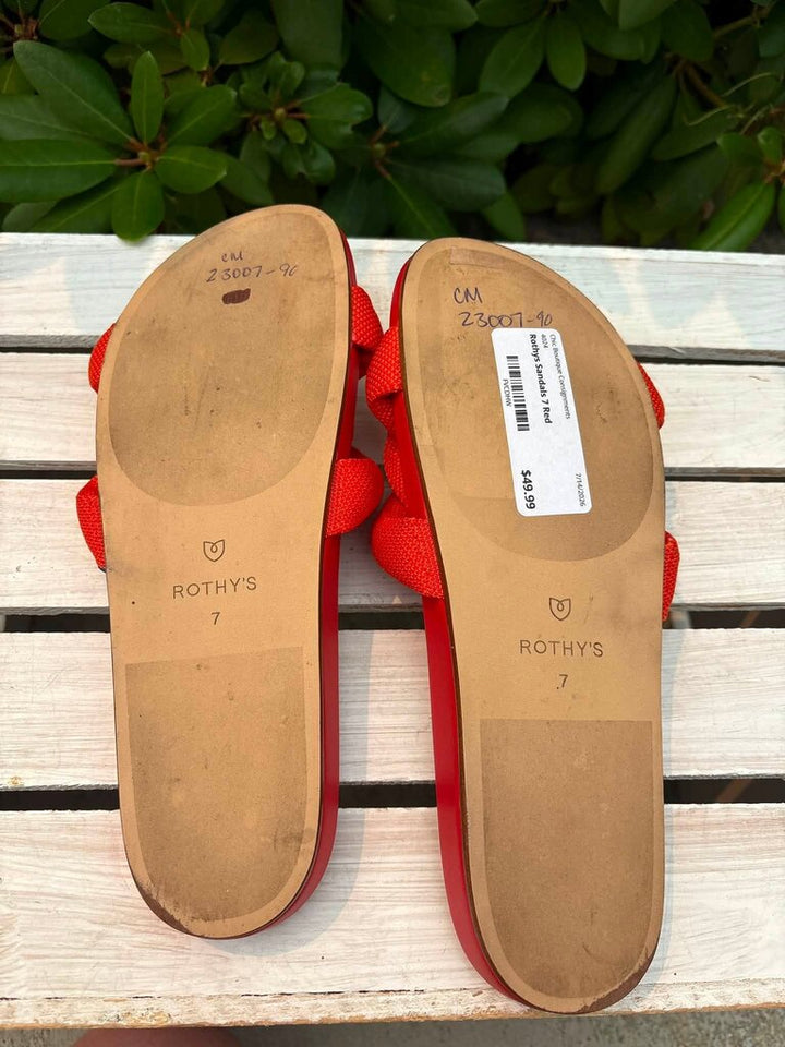 Rothy's Bubble Woven Sandals - Size 7
