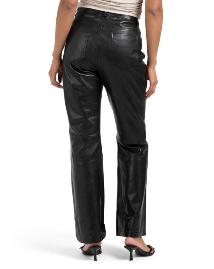 Bod & Christensen NWT Leather Le Flair Pants - Size 12
