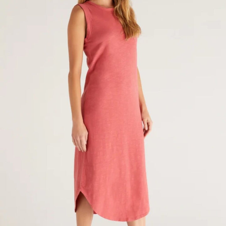 Z Supply Maxi Tank Dress Red- Size XS