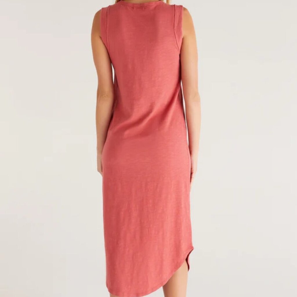 Z Supply Maxi Tank Dress Red- Size XS