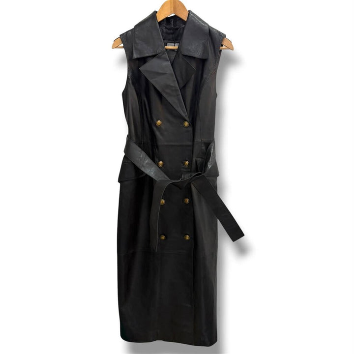 Bod & Christensen NWT Loredana Leather Dress - Size 12