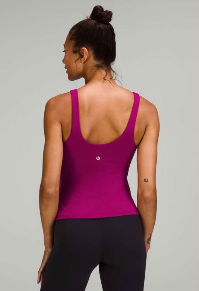 Lululemon Align Waist-Length Tank Top In Magenta Purple - Size 6 (Retails For $68)