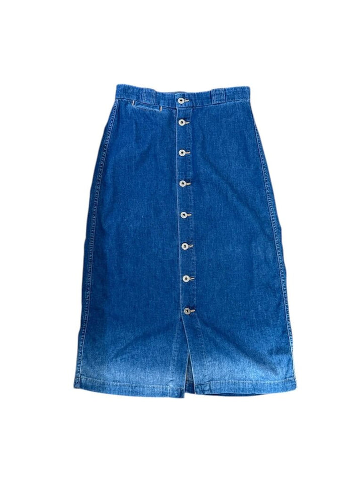 Adriano Goldschmied Thea Calf Length Jean Skirt - Size 27