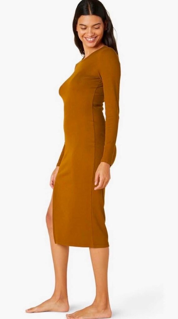 Beyond Yoga NWT Day To Night In Clove Brown Dress - Size Medium (Retails For $110)
