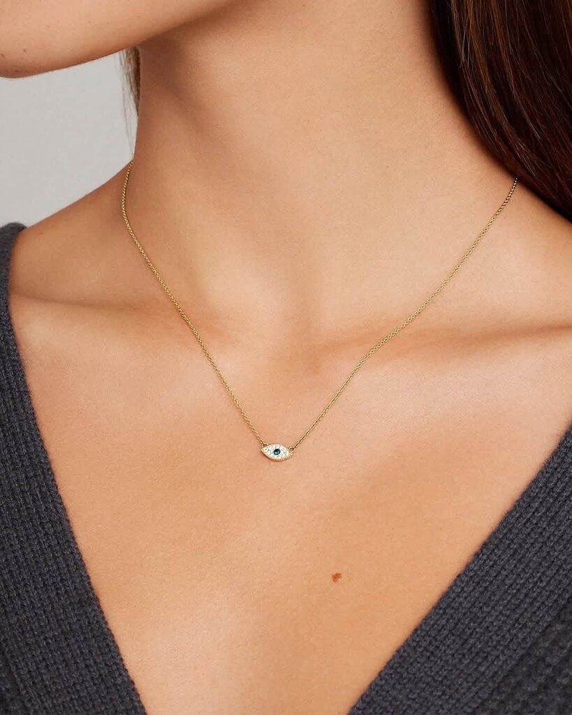 Gorjana Evil Eye Necklace