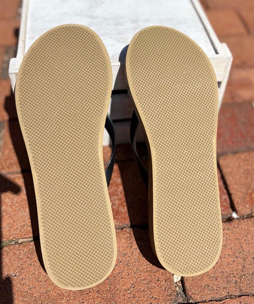 Coach Lynn Wedge Flip-Flop Sandals - Size 10