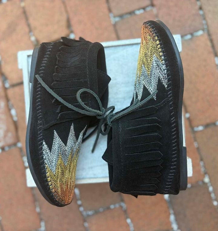 Mother X Minnetonka Super Nova Booties - Size 6