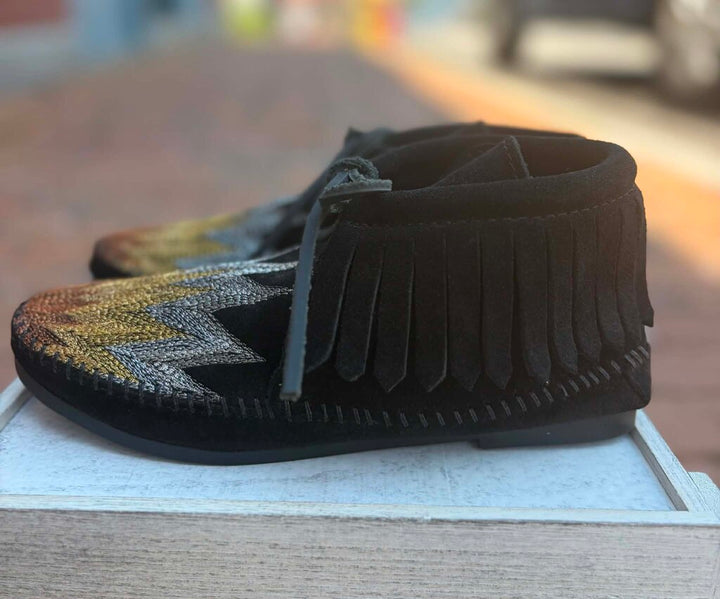 Mother X Minnetonka Super Nova Booties - Size 6