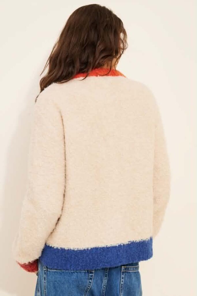 FRNCH Cyclamen Cardigan - Size Medium