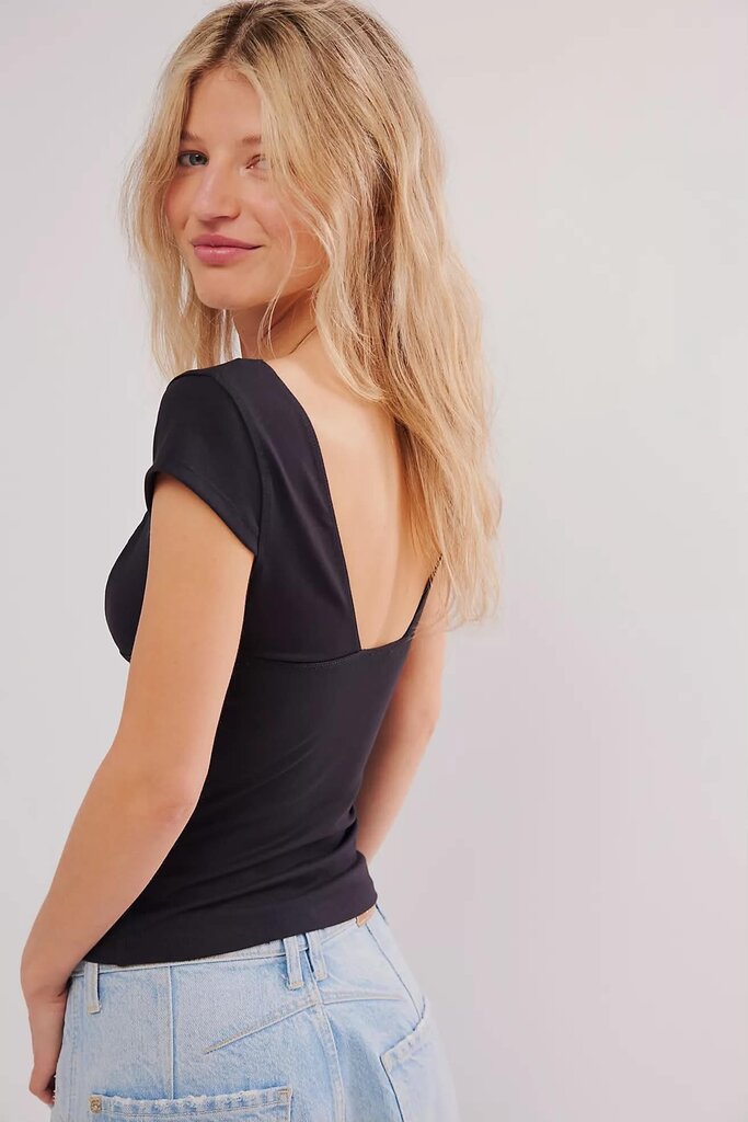 Free People Duo Corset Cami Top - Size Medium