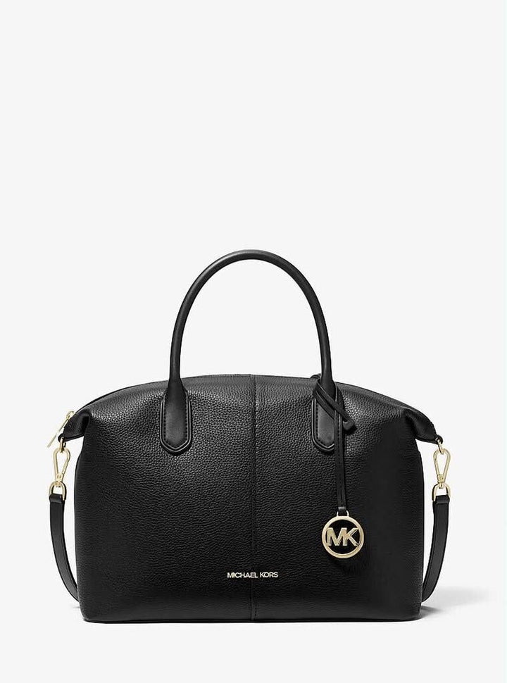 Michael Kors NWT Hyde Large Pebbled Leather Satchel (Retails for $558)