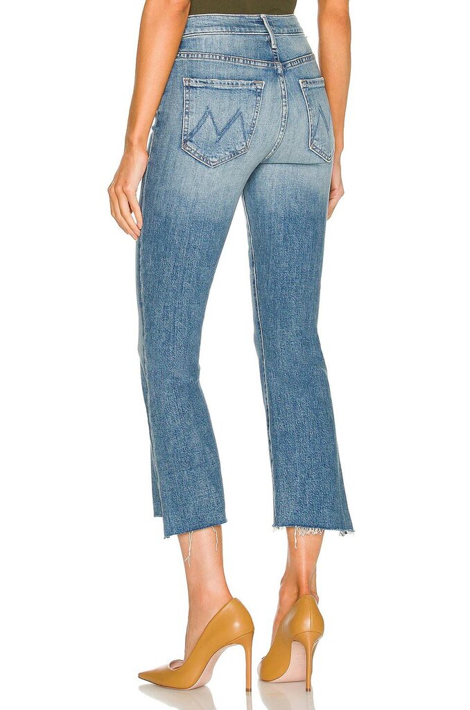 Mother The Insider Crop Step Fray Jeans in Scenic Route - Size 27 (Retails for $228)
