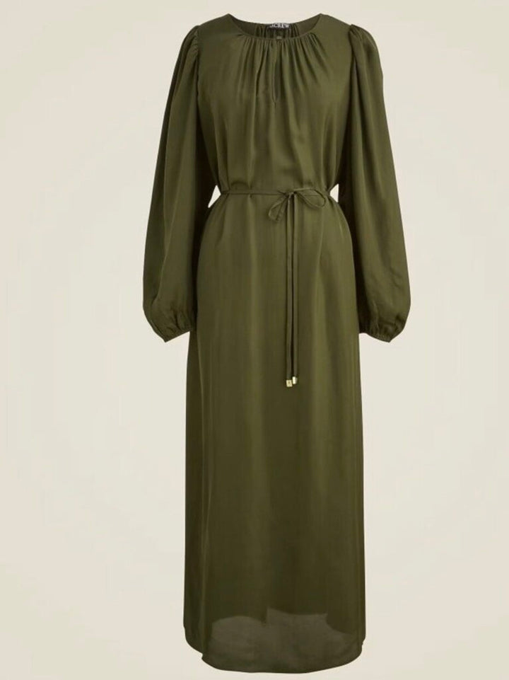 J.Crew NWT Drapey Tie Waist Dress