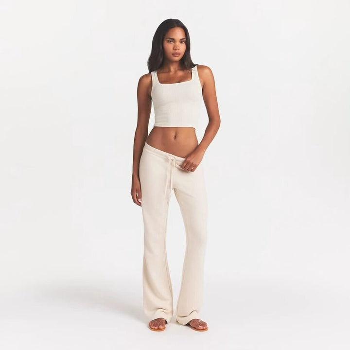 Skims Cotton Ribbed Tank Top - Size Medium (Retails for $38)