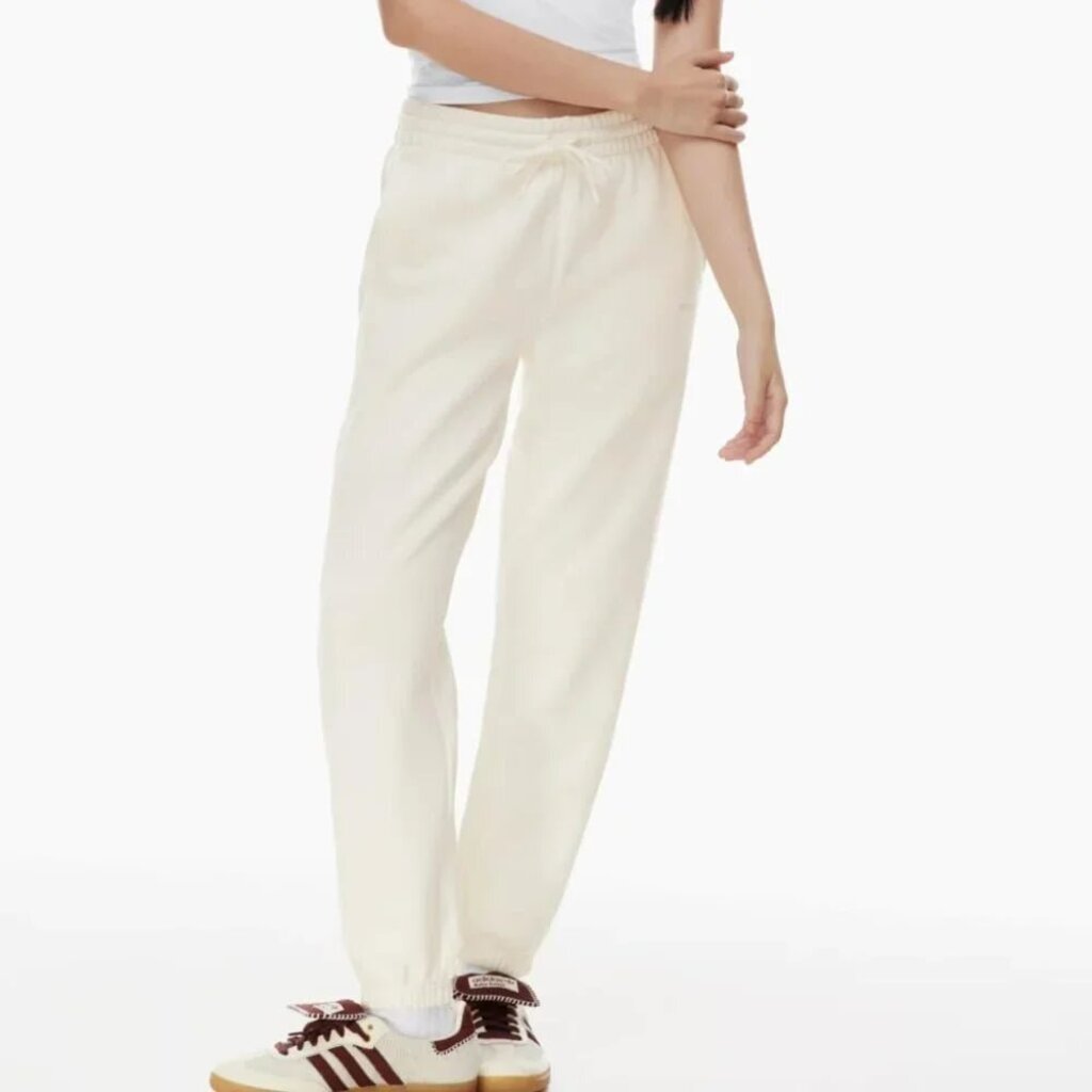 TNA Aritzia Boyfriend Fleece Sweatpants - Size Large