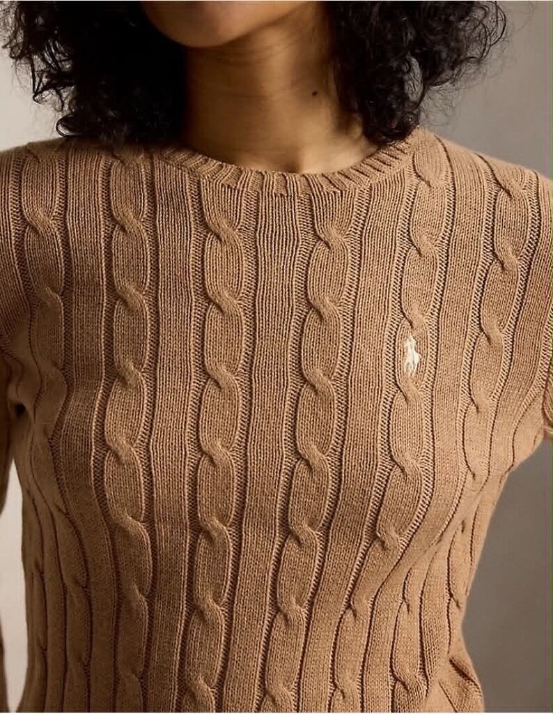 Polo Ralph Lauren Cable Knit Sweater - Size Medium