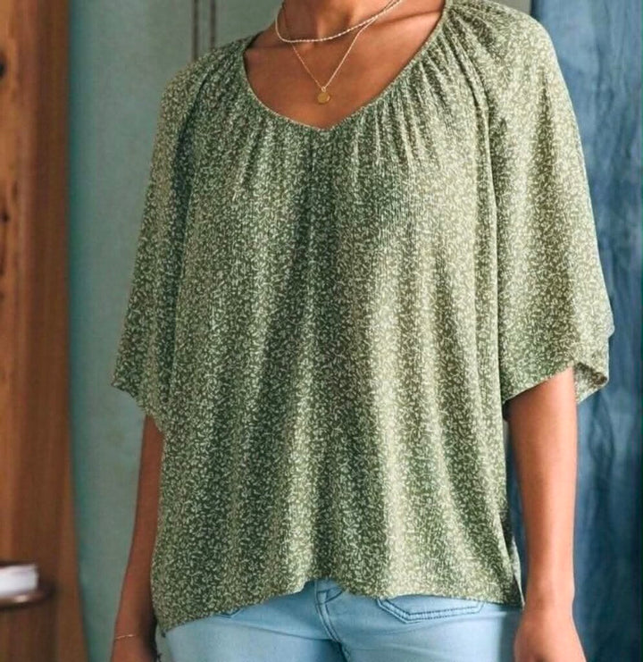 Faherty Amira Blouse - Size Small