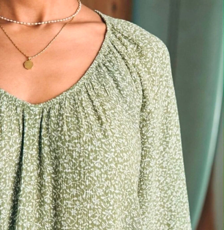 Faherty Amira Blouse - Size Small