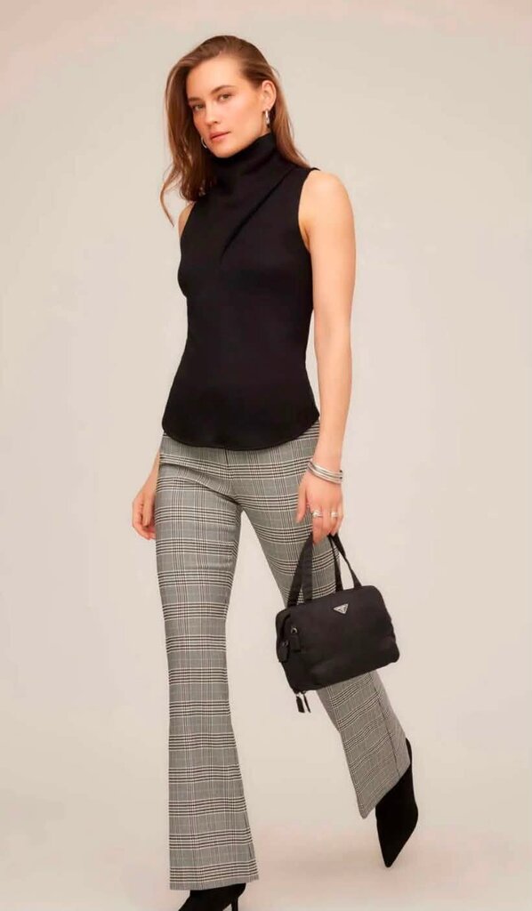 Fifteen Twenty Abby Turtleneck Tank - Size Small