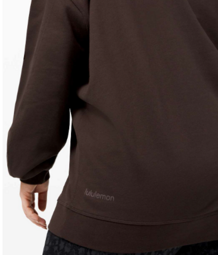Lululemon Perfectly Oversized Crew In French Press - Size XL (Retails for $108)