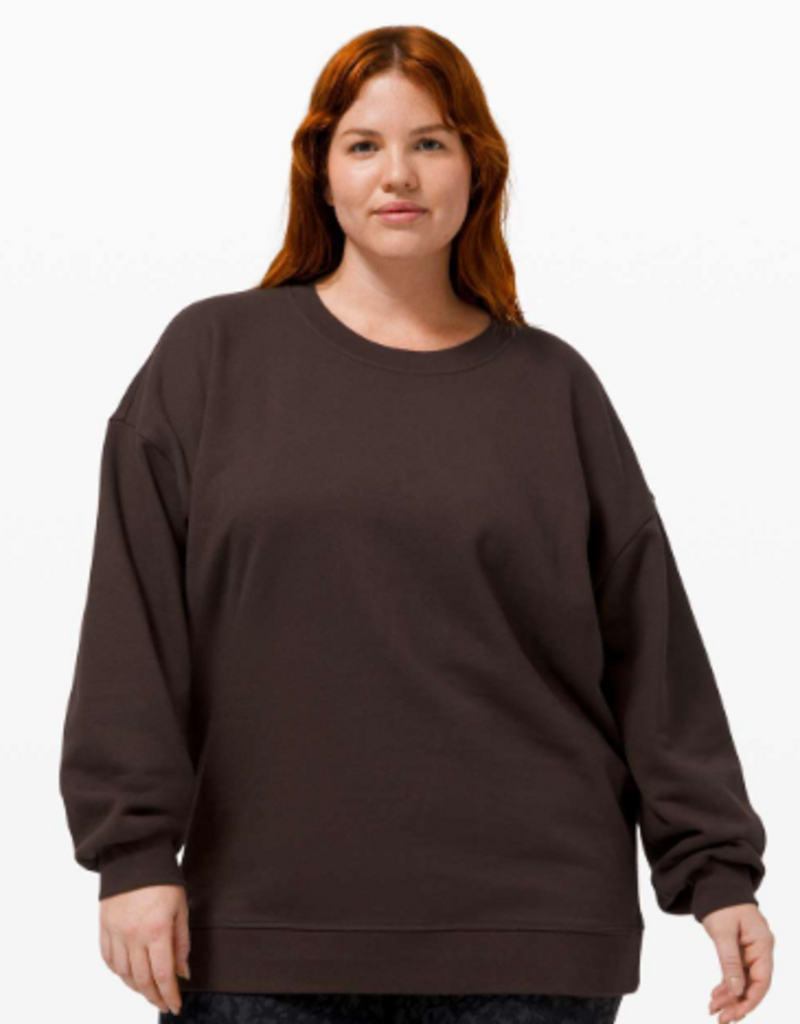 Lululemon Perfectly Oversized Crew In French Press - Size XL (Retails for $108)