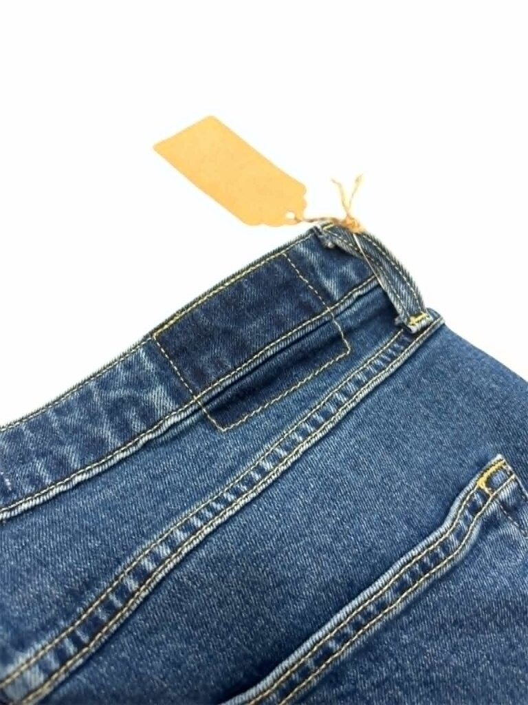 AMO Babe High Rise Straight Ankle Jeans