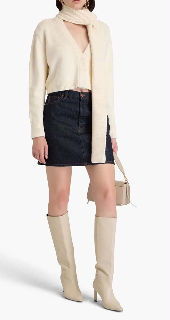 Alice + Olivia NWT Cropped Knitted Cardigan - Size Medium