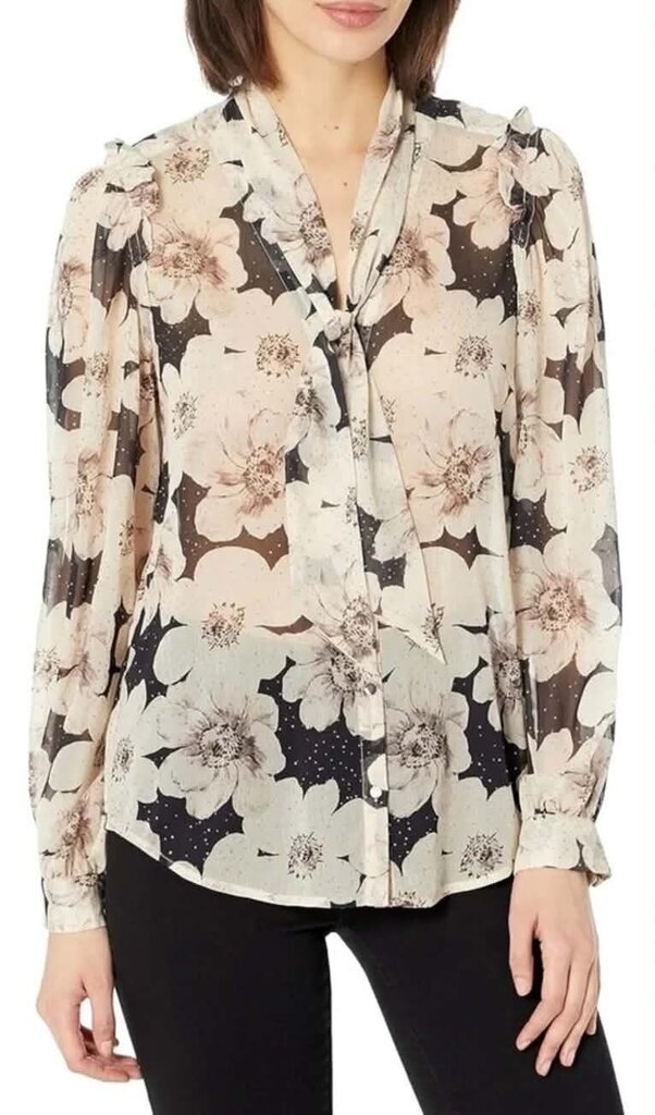 Paige Giada Floral Blouse - Size Small