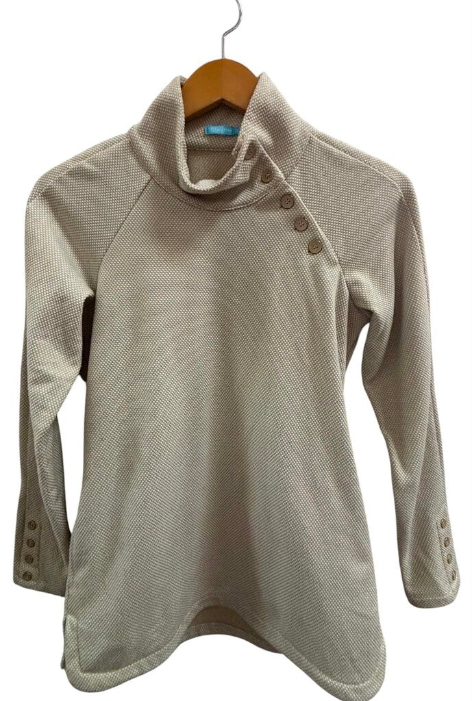 J McLaughlin Marisa Pullover In Tan - Size XS