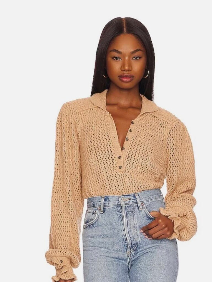 We The Free Free People Snowdrift Sweater - Size Medium