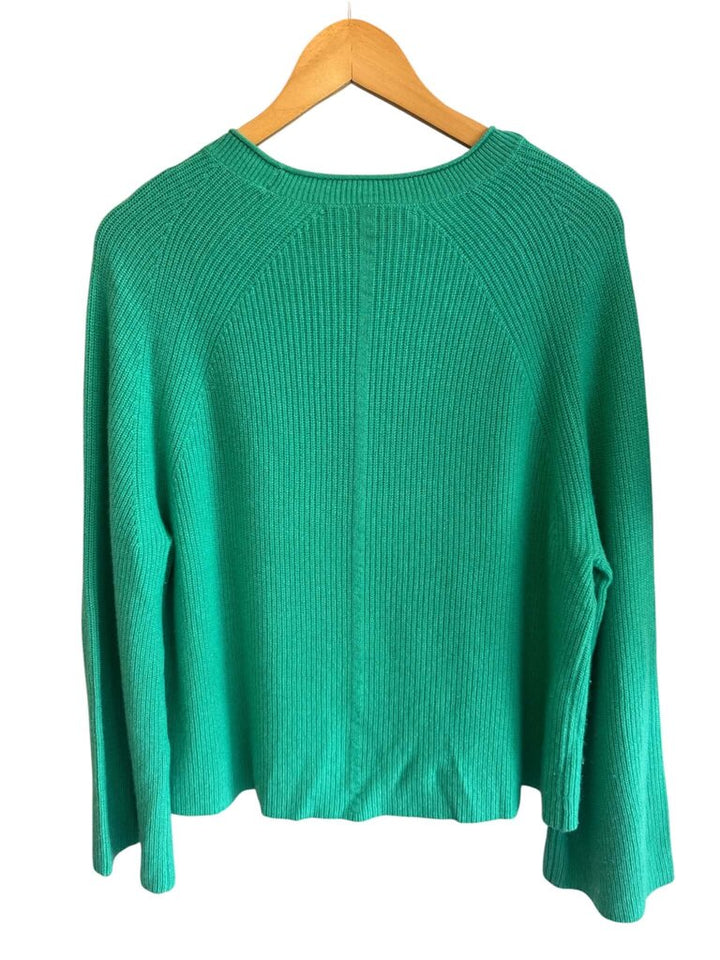 360 Cashmere Sophie Ribbed Cashmere Pullover Sweater - Size Medium