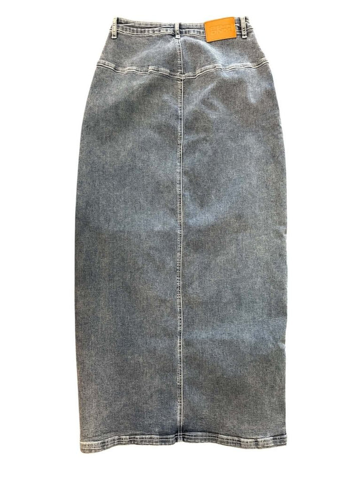 Princess Polly Batkins Maxi Denim Skirt NWT - Size 6