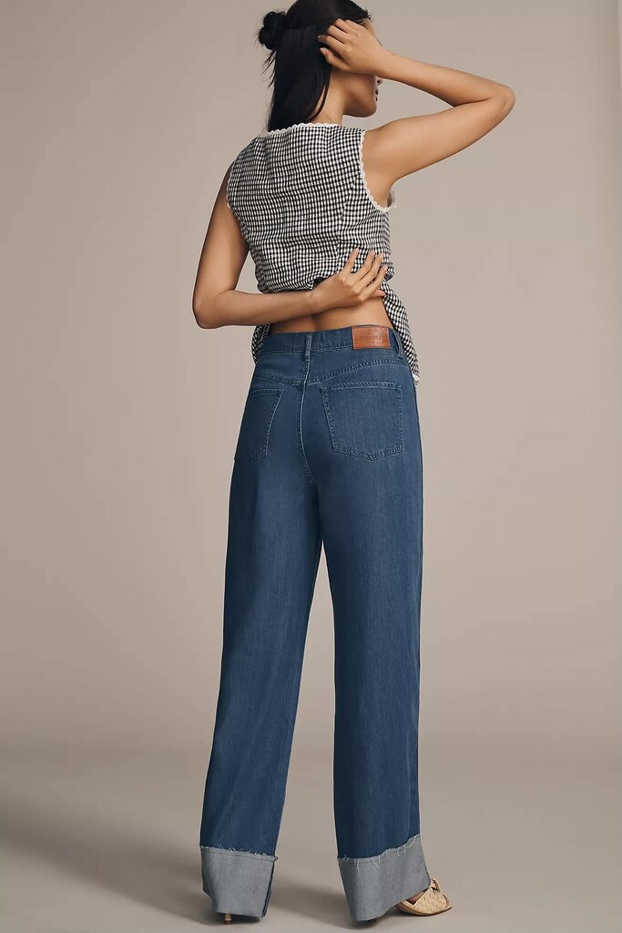 Sam Edelman High Rise Cuffed Wide Leg Pants - Size 27