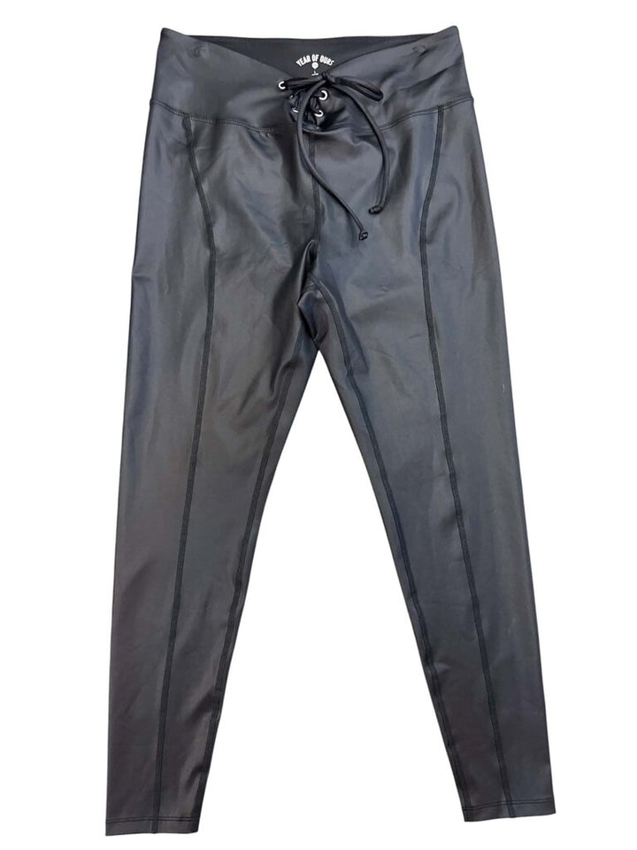 Years Of Ours Gloss Football Leggings - Size Large