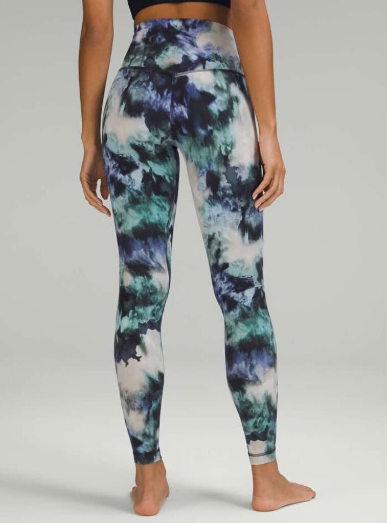 Lululemon Align High-Rise Pant 28" in Meteor Wash Print Multi - Size 8