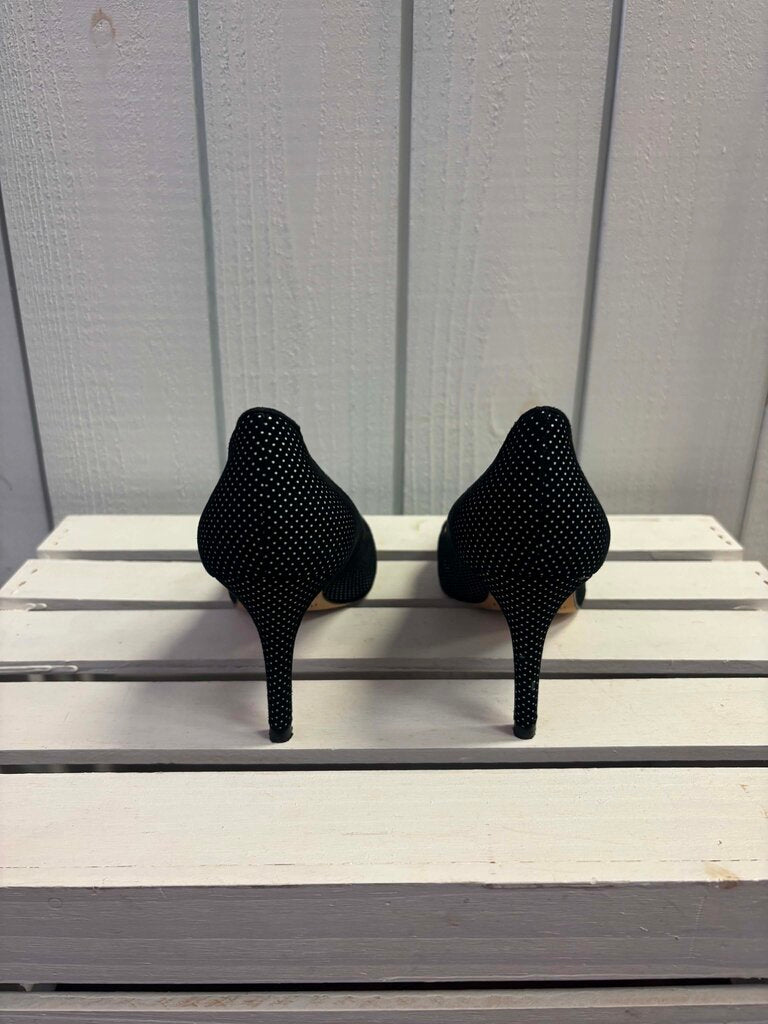 L. K. Bennett Polka Dot Suede Pumps - Size 37.5
