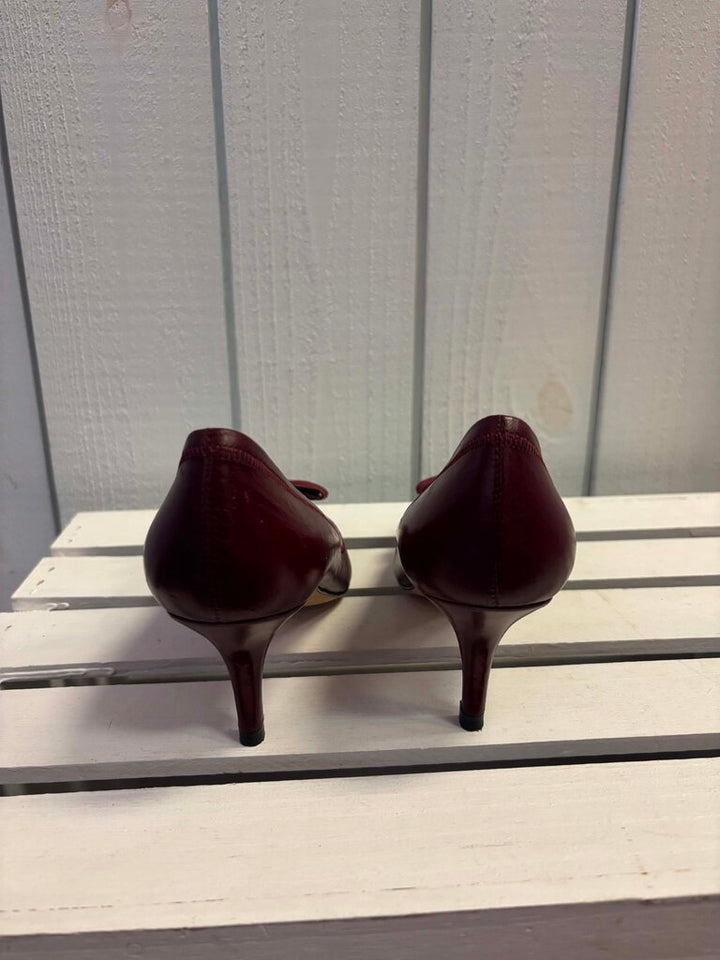 L. K. Bennett Red Pumps In Red - Size 37