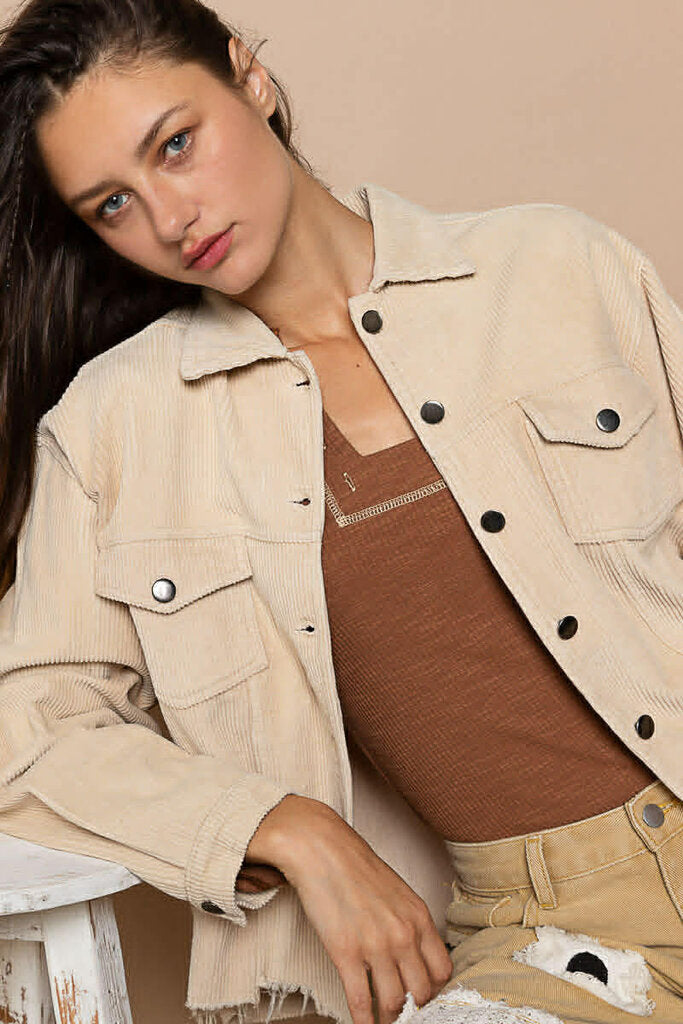 POL Corduroy Jacket- Size Medium
